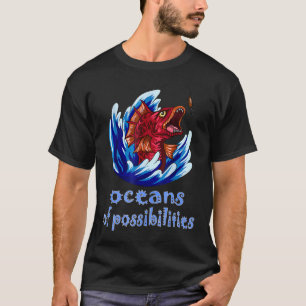 Fishing Oceans Of Possibilities Summer Reading 22 T-Shirt