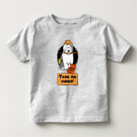 Fishing Old English Sheepdog Dog (Grey 1) Cute