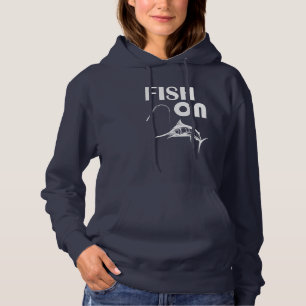 Fishing on hoodie