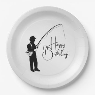 Fishing Paper Plate