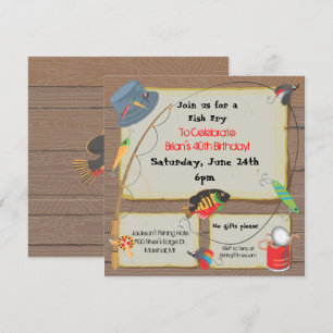 Fishing Party Invitation