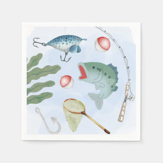 Fishing Party Napkins