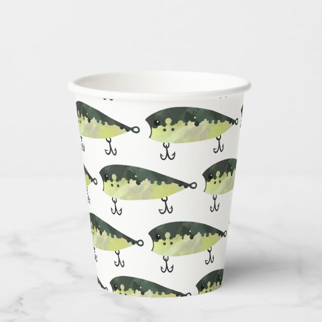 Fishing Party Paper cups (Front)
