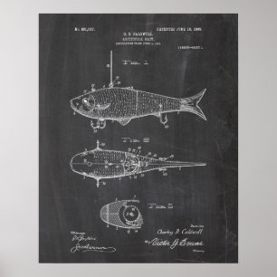 Fishing Patent Poster