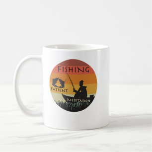 Fishing Patient Meditation this special design for Coffee Mug