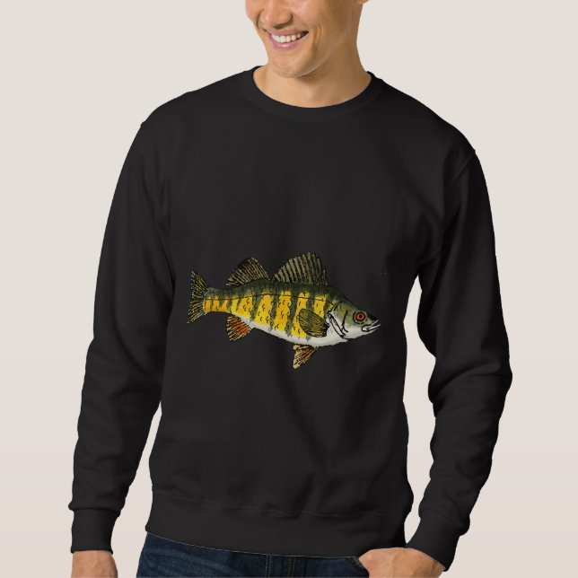 Fishing Perch  Sweatshirt (Front)