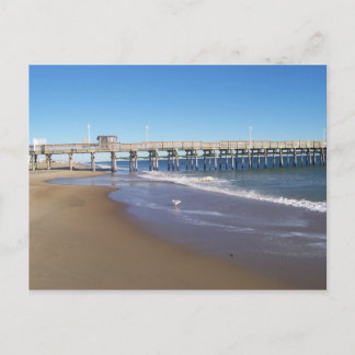 Fishing Pier at Sandbridge, VA. Postcard