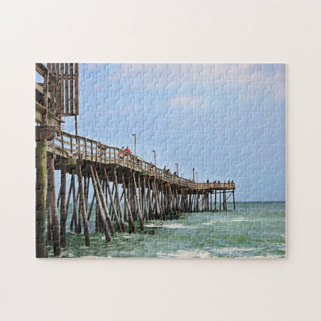 Fishing Pier by Shirley Taylor Jigsaw Puzzle (Horizontal)