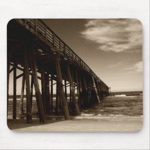 Fishing Pier Mouse Pad