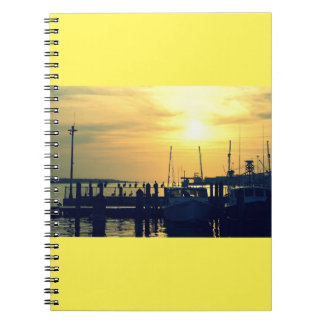 Fishing Pier Spiral Notebook