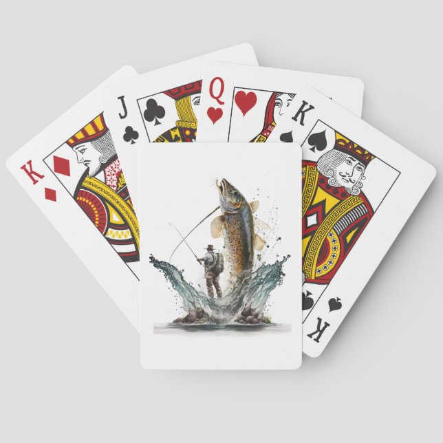 Fishing Playing Cards (Back)