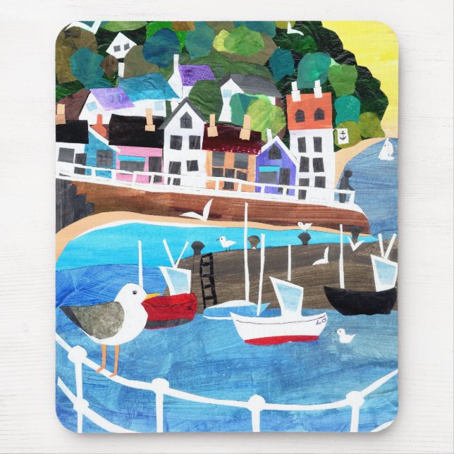 Fishing Port Mousepad (Front)