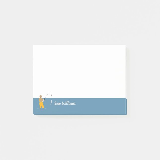 Fishing Post-it Notes (Front)