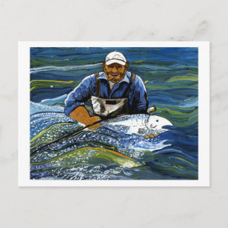 Fishing Postcard
