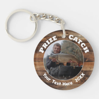 Fishing Prize Catch Photo Commemorative Key Ring