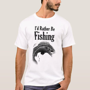 fishing rather be fish T-Shirt