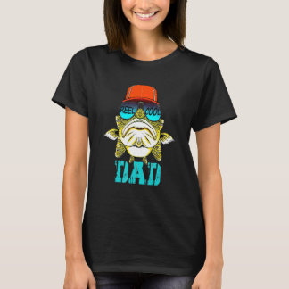Fishing Reel Cool Dad Papa Dad Father's Day Grand T-Shirt