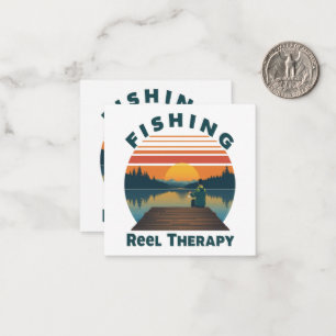 Fishing Reel Therapy Dad Card
