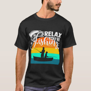 Fishing retro fishing fish sports fish T-Shirt