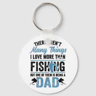 Fishing Rod Fisher Fish Fisherman Fishing Dad Key Ring