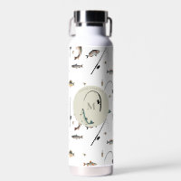 Fishing Rod & Reel Fish Theme Fisherman Monogram