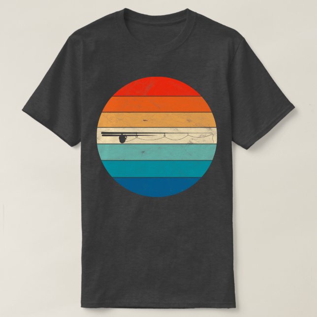 Fishing Rod T-Shirt (Design Front)
