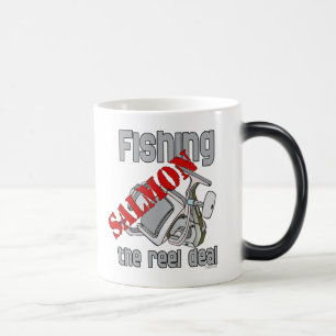 Fishing Salmon The Reel Deal Fishing Shirt Magic Mug