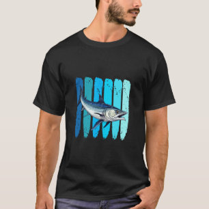 Fishing Saltwater Fish Retro Barracuda Fish Lover  T-Shirt