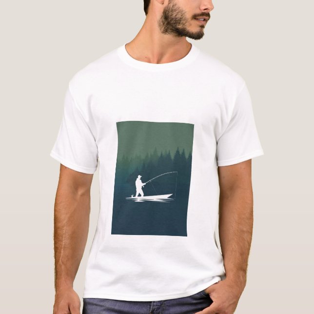 Fishing Serenity T-Shirt (Front)