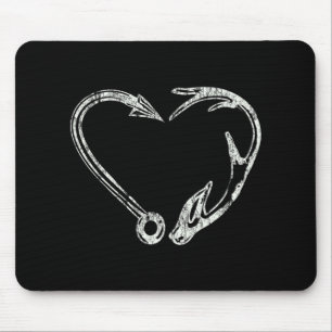 Fishing & Shed Hunter Antler Elk Deer hunting  Mouse Pad