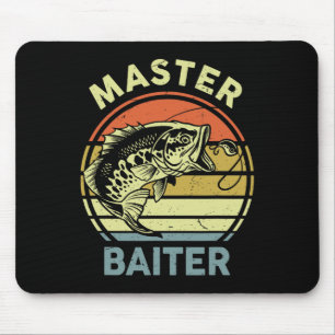 Fishing-shirt Dad Grandpa Master-byiter Funny  Mouse Pad