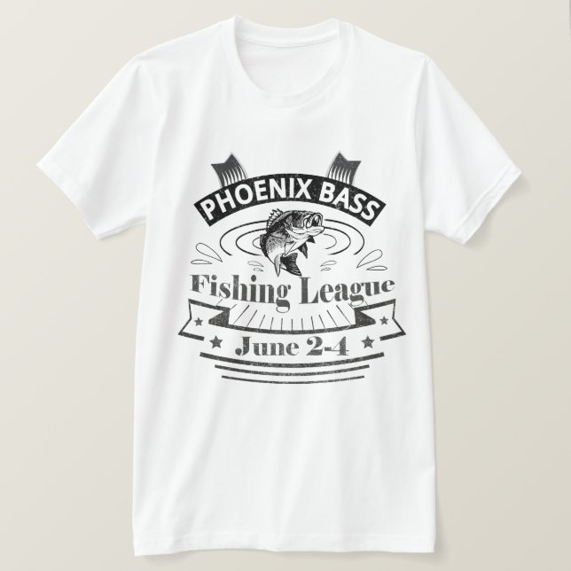 Fishing Shirt PHOENIX BASS FISHING LEAGUE June 2-4 (Design Front)