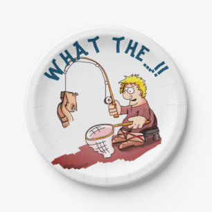 Fishing Shoe Surprise   Paper Plate