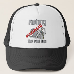 Fishing Steelhead The Reel Deal Trucker Hat