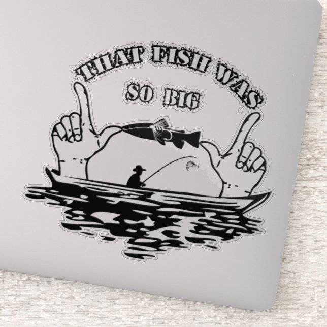 fishing   Sticker (Detail)