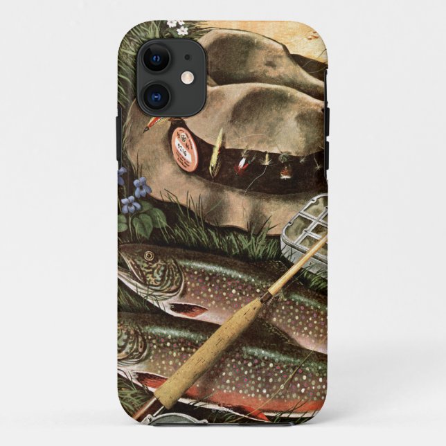 Fishing Still Life Case-Mate iPhone Case (Back)