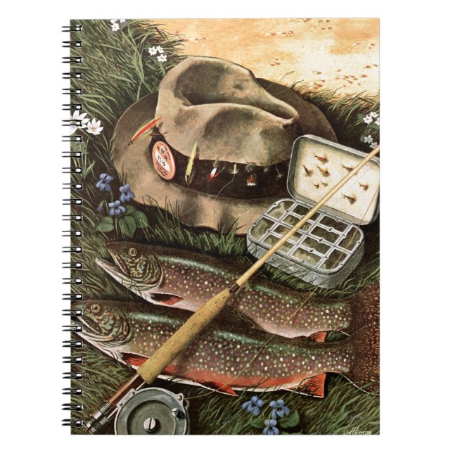 Fishing Still Life Notebook (Front)