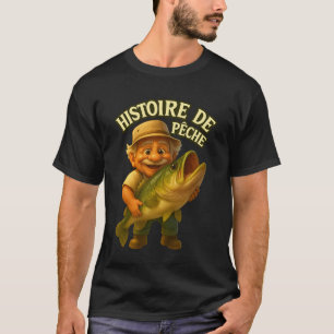 Fishing Story – The Grandpa Fisherman’s Big Fi T-Shirt