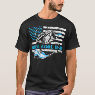 Fishing Stuff For Fathers Day, Reel Cool Dad Ameri T-Shirt