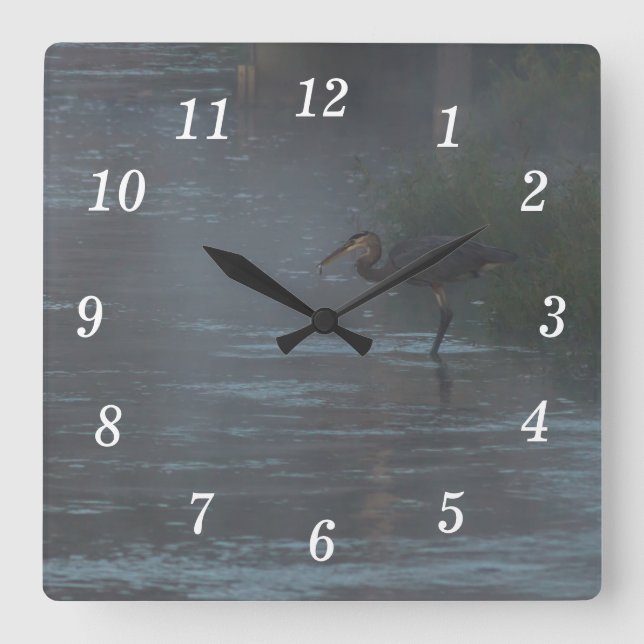Fishing Success Wall Clock (Front)