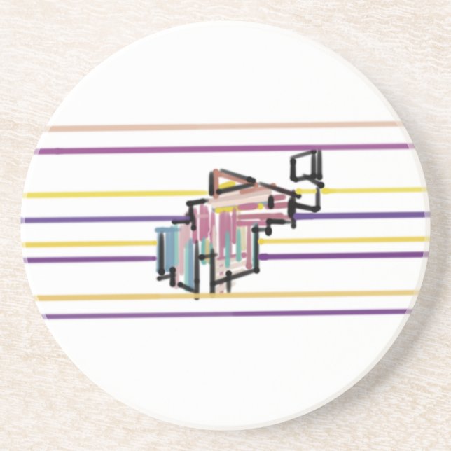Fishing summer joy coaster (Front)