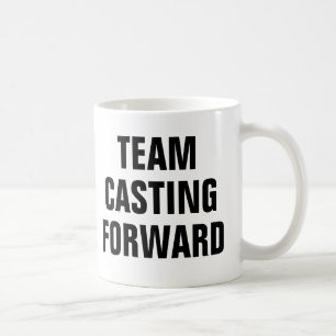 Fishing Team Casting Forward Coffee Mug