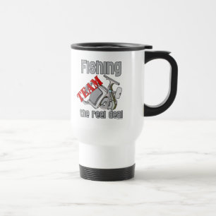 Fishing Team Fishing  The Reel Deal Travel Mug