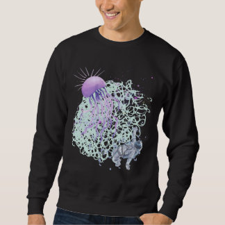 Fishing The Ocean Jellyfish  Sweatshirt