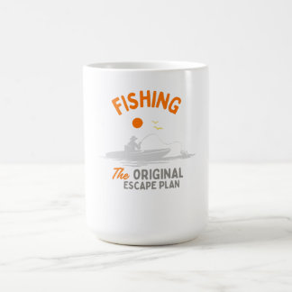 Fishing: The Original Escape Plan Coffee Mug
