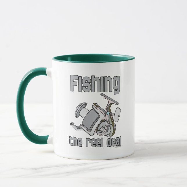 Fishing The Reel Deal Mug (Left)