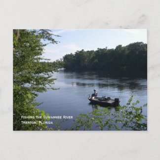 Fishing the Suwannee Postcard