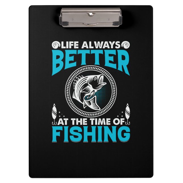 Fishing Theme Clipboard (Front)