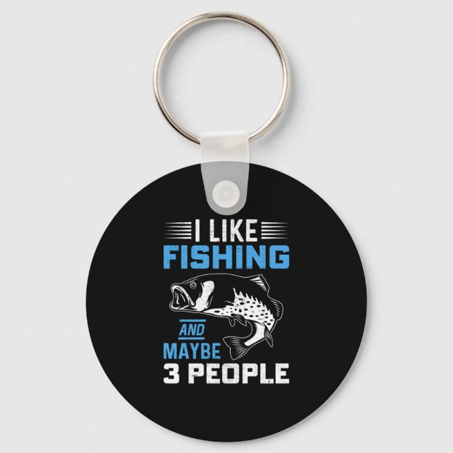 Fishing Theme  Key Ring (Front)