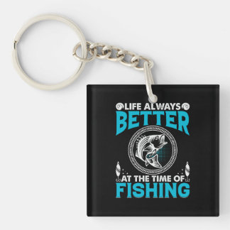Fishing Theme Key Ring